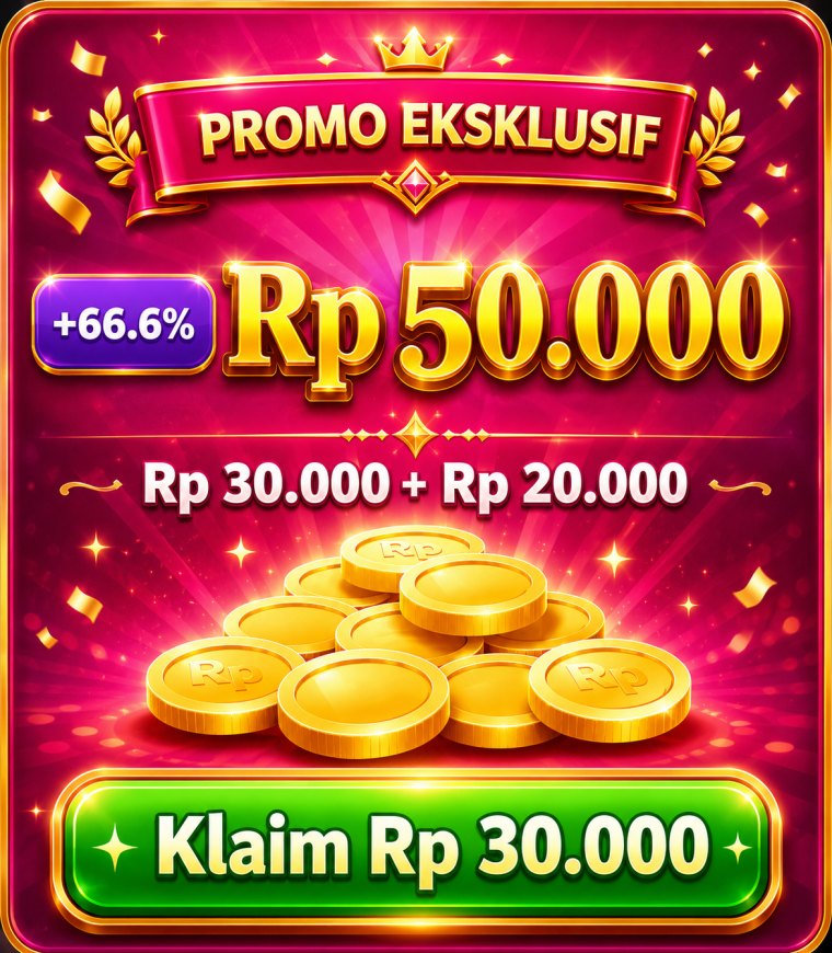 Promo Welcome Bonus HOT128 — bonus hingga Rp 50.000